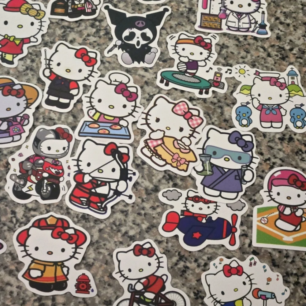 🍒🍒 Hello Kitty Stickers (10 Random)